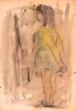Primera imagen del registro retrato de Niña I y II