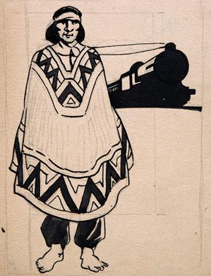 Primera imagen del registro Mapuche