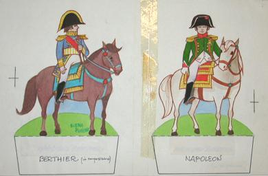 Primera imagen del registro Soldados Napoleónicos: Berthier, Napoleón