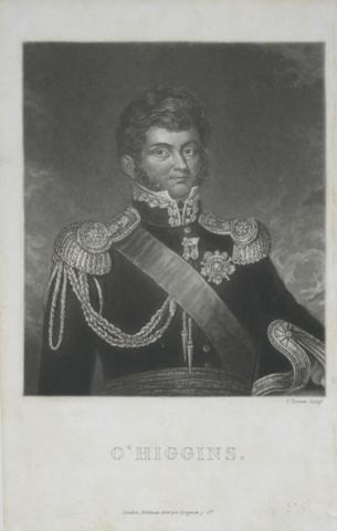 Primera imagen del registro "Bernardo O`Higgins"
