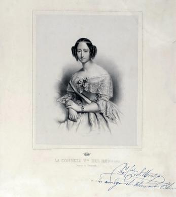 Primera imagen del registro Retrato de la Condesa viuda de Montijo