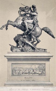 Primera imagen del registro Estatua del General Don Bernardo O´Higgins - Santiago.