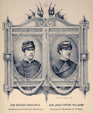 Primera imagen del registro Retratos de Enrique Prenafeta y Jorge Cotton.