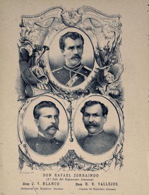 Primera imagen del registro Retratos de Rafael Torraindo,J.V. Blanco,R.R. Vallejos.