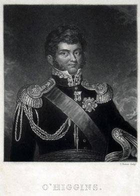 Primera imagen del registro Retrato de Bernardo O¨Higgins