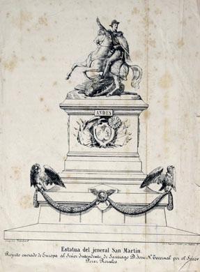 Primera imagen del registro Estatua del General José de San Martín.