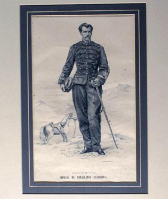 Primera imagen del registro Ejército de Chile - Oficial de Caballería (Cazadores)