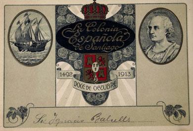 Primera imagen del registro Menú La Colonia Española de Santiago