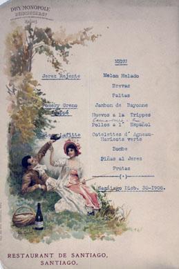 Primera imagen del registro Menú Restaurant de Santiago