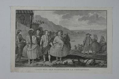 Primera imagen del registro Costumes des habitans de la Conception