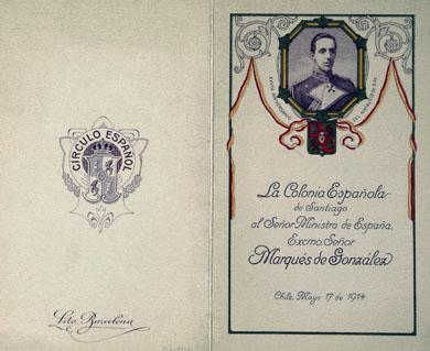 Primera imagen del registro Menú al Marqués de González