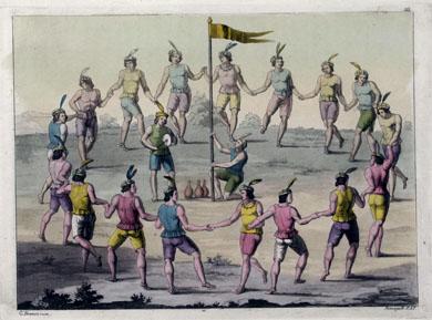 Primera imagen del registro Juego mapuche
