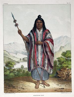Primera imagen del registro Araucanian Chief. Jefe Araucano