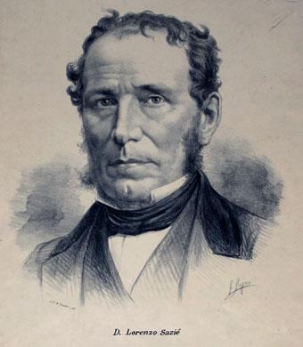 Primera imagen del registro Retrato Lorenzo Sazié