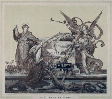 Primera imagen del registro El Altar de la Patria
