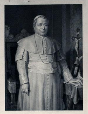Primera imagen del registro Retrato de su Santidad Pio IX