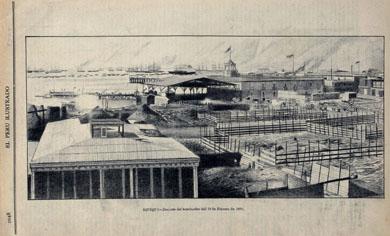 Primera imagen del registro Iquique-Despues del Bombardeo