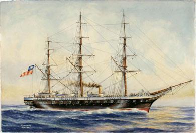 Primera imagen del registro Esmeralda 1856-1879