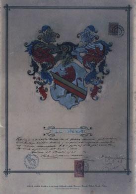 Primera imagen del registro Escudo de la Familia Alessandri