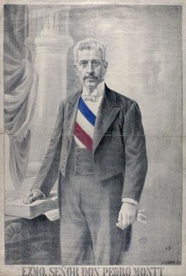 Primera imagen del registro Retrato del Presidente Pedro Montt