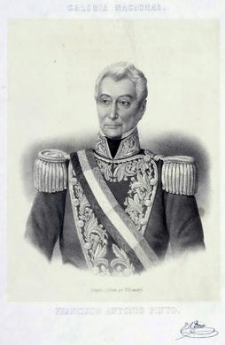 Primera imagen del registro Retrato de Francisco Antonio Pinto