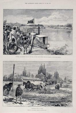 Primera imagen del registro Threshing corn in Chile