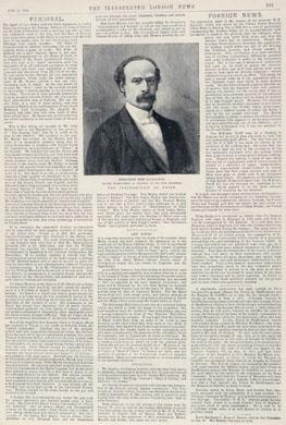 Primera imagen del registro President José Balmaceda