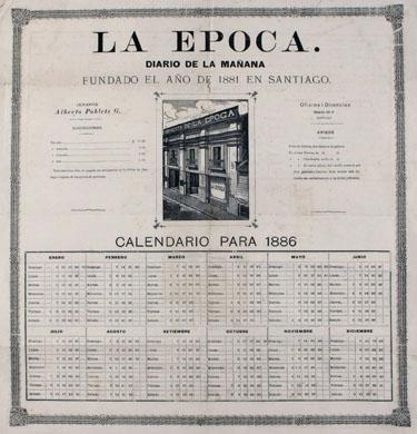 Primera imagen del registro La Época