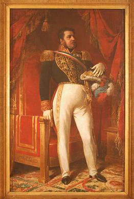Primera imagen del registro Retrato del General Manuel Bulnes Prieto