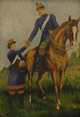 Primera imagen del registro Soldado de Caballería y Cantinera