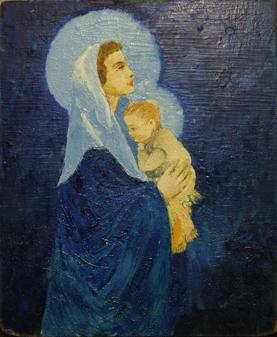 Primera imagen del registro Virgen con el Niño