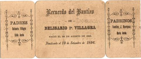 Primera imagen del registro Recuerdo de Bautizo