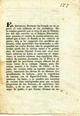 Primera imagen del registro Circular rubricada por Don Bernardo O´Higgins Riquelme
