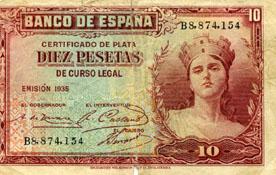 Primera imagen del registro Diez Pesetas