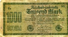 Primera imagen del registro Billete