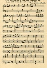 Primera imagen del registro Partitura de Paso de Carga que se tocó desde Chacabuco