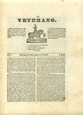Primera imagen del registro Periódico "El Veterano" N°6