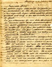 Primera imagen del registro Carta del Doctor R.A. Philippi a un amigo