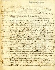 Primera imagen del registro Carta dirigida a Don Daniel Grez de Don Eduardo Opaso