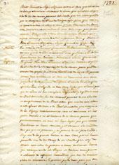 Primera imagen del registro Carta oficial de Don Pedro A. Borgoño solicitando al Genral en Jefe Ordoñes pago de sueldos