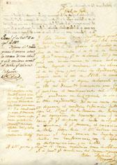 Primera imagen del registro Carta oficial de Don Pedro A. Borgoño solicitando al General en Jefe Ordoñez pago de sueldos