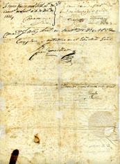 Primera imagen del registro Oficio que confiere el Presidente de la República de Chile a Don Domingo Urrutia Vivanco