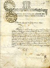 Primera imagen del registro Reseña de las acciones de guerra en que ha participado Don Domingo Urrutia Vivanco