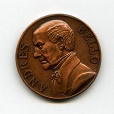 Primera imagen del registro Andrés Bello. Centenario de su muerte
