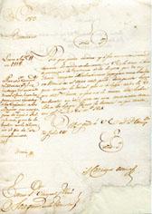 Primera imagen del registro Oficio N° 189 del Exmo. Sr. Mariano Ossorio al Exmo. Sr. Virrey del Perú