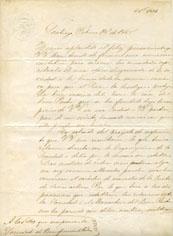 Primera imagen del registro Carta dirigida a las que componen la sociedad de beneficiencia de Talca
