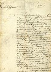 Primera imagen del registro Oficio N° 208 del Ministerio de Guerra al Teniente Don Eduardo Gutike