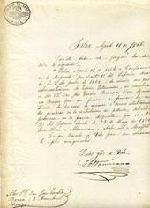 Primera imagen del registro Carta de Don E. Altamirano a Don José Eusebio Barros y Don M. Burgos