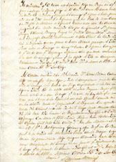 Primera imagen del registro Carta del General Don Mariano Ossorio a Don Luis Roig