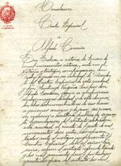 Primera imagen del registro Escritura de Cancelación del Centro Español a Don Alfredo Cousiño